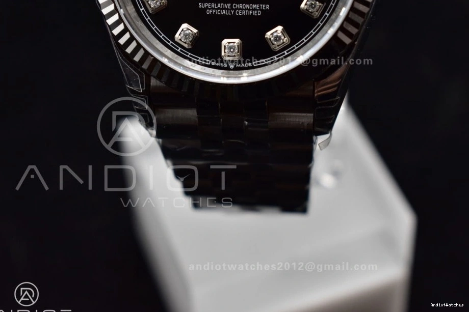 Black Edition Dial Bracelet Steel VS 126234 1:1 TechFriendly 410 Best SS VSF Jubilee 36 904L DateJust Diamond On 0412